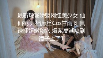 最新玲珑娇躯网红美少女 仙仙桃 开档黑丝Cos甘雨 阳具速插娇嫩粉穴 爆浆高潮喷到镜子上了1