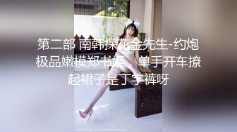 第二部 南韩探花金先生-约炮极品嫩模郑书姬，单手开车撩起裙子是丁字裤呀