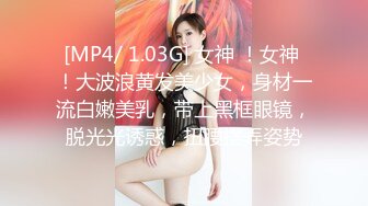 [MP4/ 1.03G] 女神 ！女神 ！大波浪黄发美少女，身材一流白嫩美乳，带上黑框眼镜，脱光光诱惑，扭腰摆弄姿势