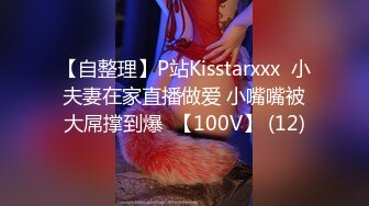 【自整理】P站Kisstarxxx  小夫妻在家直播做爱 小嘴嘴被大屌撑到爆  【100V】 (12)