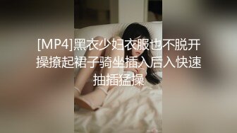 [MP4]黑衣少妇衣服也不脱开操撩起裙子骑坐插入后入快速抽插猛操