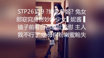 STP26119 ?嫩乳萝姬? 兔女郎窈窕身材妙龄少女▌妮酱 ▌镜子前看自己羞耻自慰 主人我不行了 小母狗粉嫩蜜鲍失禁